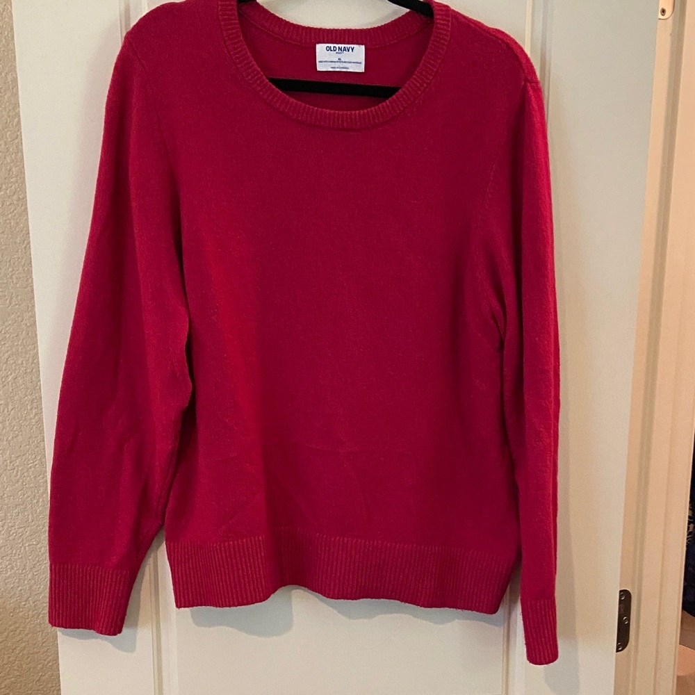 Pink cozy sweater